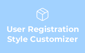 User Registration Style Customizer