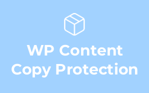 WP Content Copy Protection & No Ri
