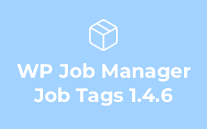 WP Job Manager Job Tags 1.4.6