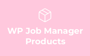 WP Job Manager Products