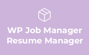 WP Job Manager Resume Manager
