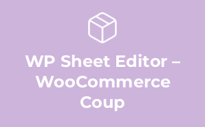 WP Sheet Editor – WooCommerce Coup