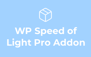 WP Speed of Light Pro Addon