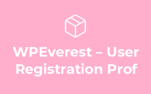WPEverest – User Registration Prof