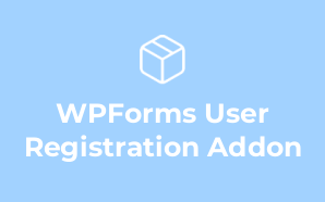 WPForms User Registration Addon