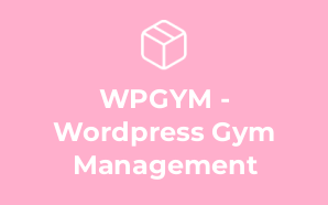 WPGYM - Wordpress Gym Management
