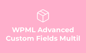 WPML Advanced Custom Fields Multil