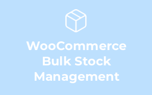 WooCommerce Bulk Stock Management