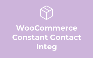 WooCommerce Constant Contact Integ