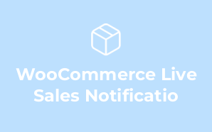 WooCommerce Live Sales Notificatio