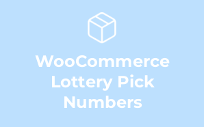 WooCommerce Lottery Pick Numbers