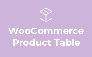 WooCommerce Product Table