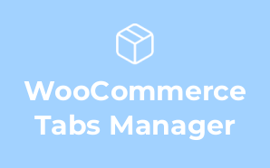 WooCommerce Tabs Manager