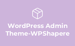 WordPress Admin Theme-WPShapere
