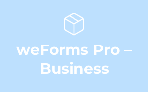 weForms Pro – Business