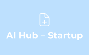 AI Hub – Startup & Technology Word