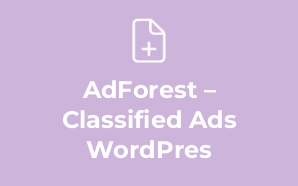 AdForest – Classified Ads WordPres