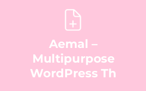 Aemal – Multipurpose WordPress Th
