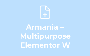 Armania – Multipurpose Elementor W