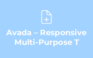 Avada – Responsive Multi-Purpose T