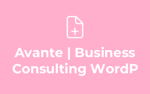 Avante | Business Consulting WordP
