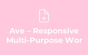 Ave – Responsive Multi-Purpose Wor