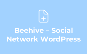 Beehive – Social Network WordPress