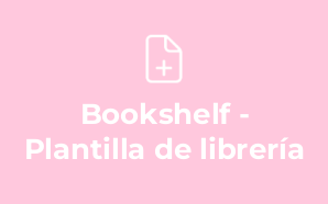 Bookshelf - Plantilla de librería