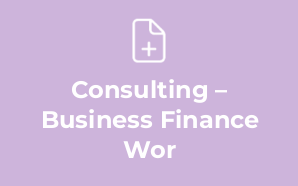Consulting – Business Finance Wor