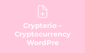 Crypterio – Cryptocurrency WordPre