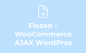 Flozen – WooCommerce AJAX WordPres