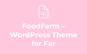 FoodFarm – WordPress Theme for Far
