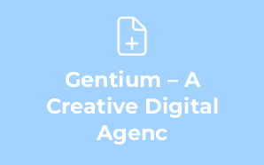 Gentium – A Creative Digital Agenc