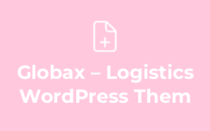 Globax – Logistics WordPress Them