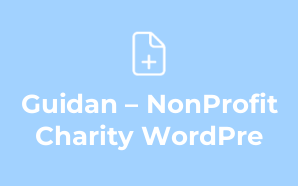 Guidan – NonProfit Charity WordPre