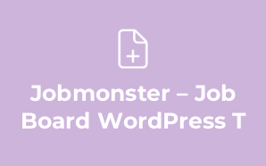 Jobmonster – Job Board WordPress T