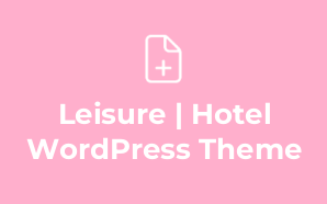 Leisure | Hotel WordPress Theme