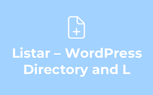 Listar – WordPress Directory and L