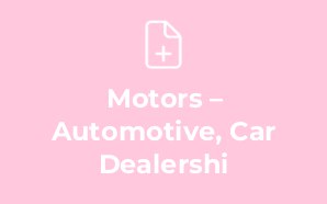 Motors – Automotive, Car Dealershi