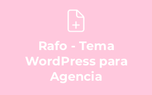 Rafo - Tema WordPress para Agencia