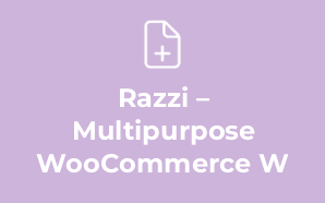 Razzi – Multipurpose WooCommerce W