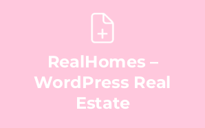 RealHomes – WordPress Real Estate