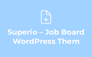 Superio – Job Board WordPress Them