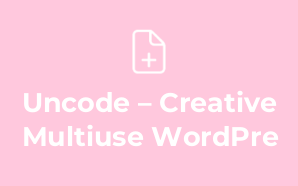 Uncode – Creative Multiuse WordPre