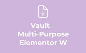 Vault – Multi-Purpose Elementor W