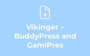 Vikinger – BuddyPress and GamiPres