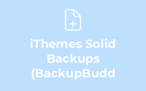 iThemes Solid Backups (BackupBudd