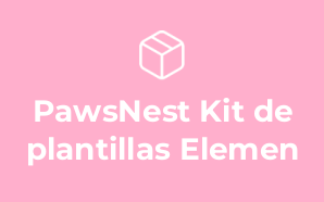 PawsNest Kit de plantillas Elemen