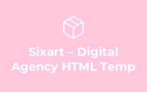 Sixart – Digital Agency HTML Temp