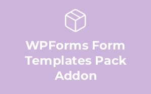 WPForms Form Templates Pack Addon